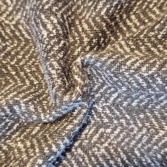 Old navy men's herringbone black & gray hooded long sleeve sweatshirt size lar - Picture 8 of 16